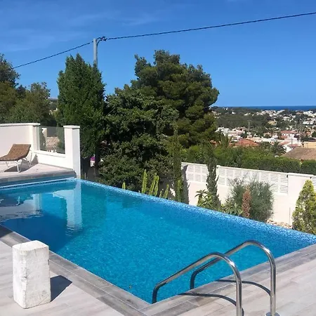 Royale Private Pool Of The Hill Superb Views * Calp